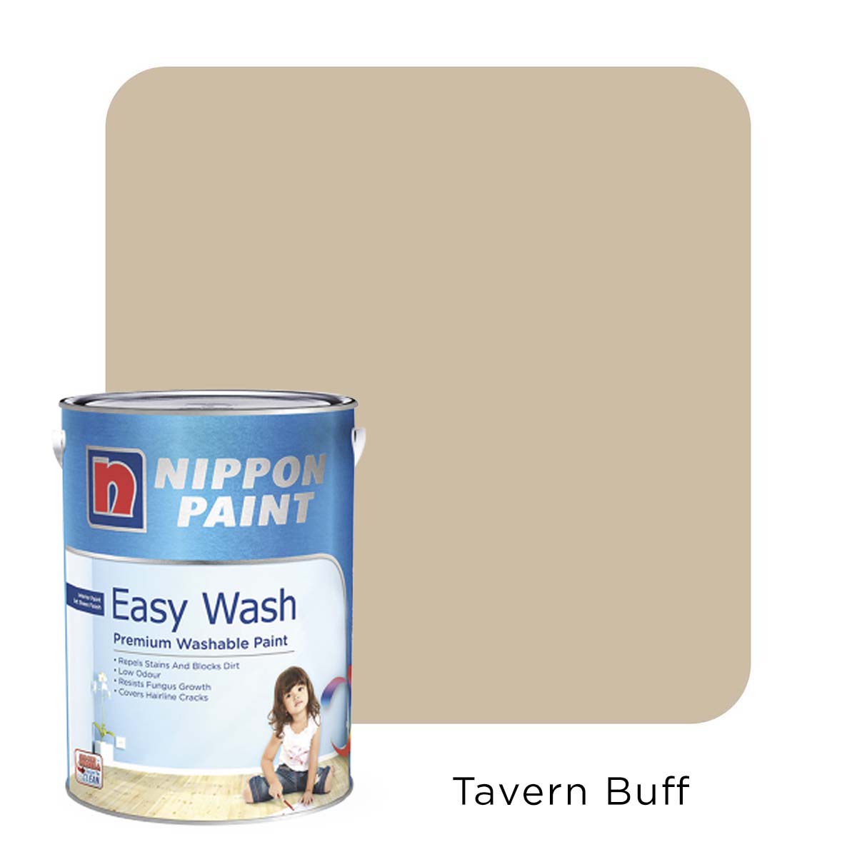 Nippon Easy Wash with Teflon (All Popular Colours)