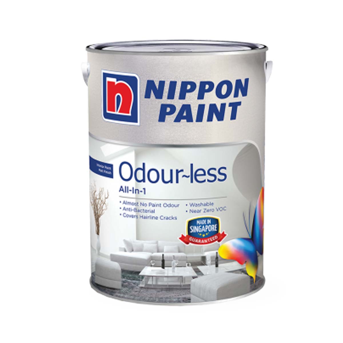 Nippon Odour-Less All-in-1 (All Popular Colours)