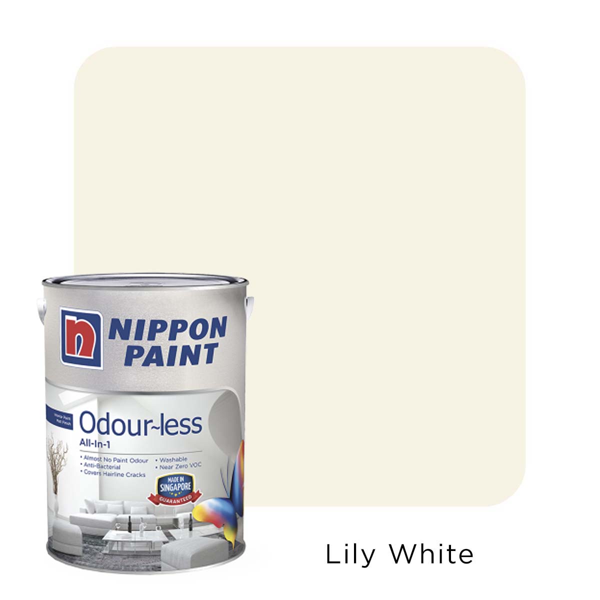 Nippon Odour-Less All-in-1 (All Popular Colours)