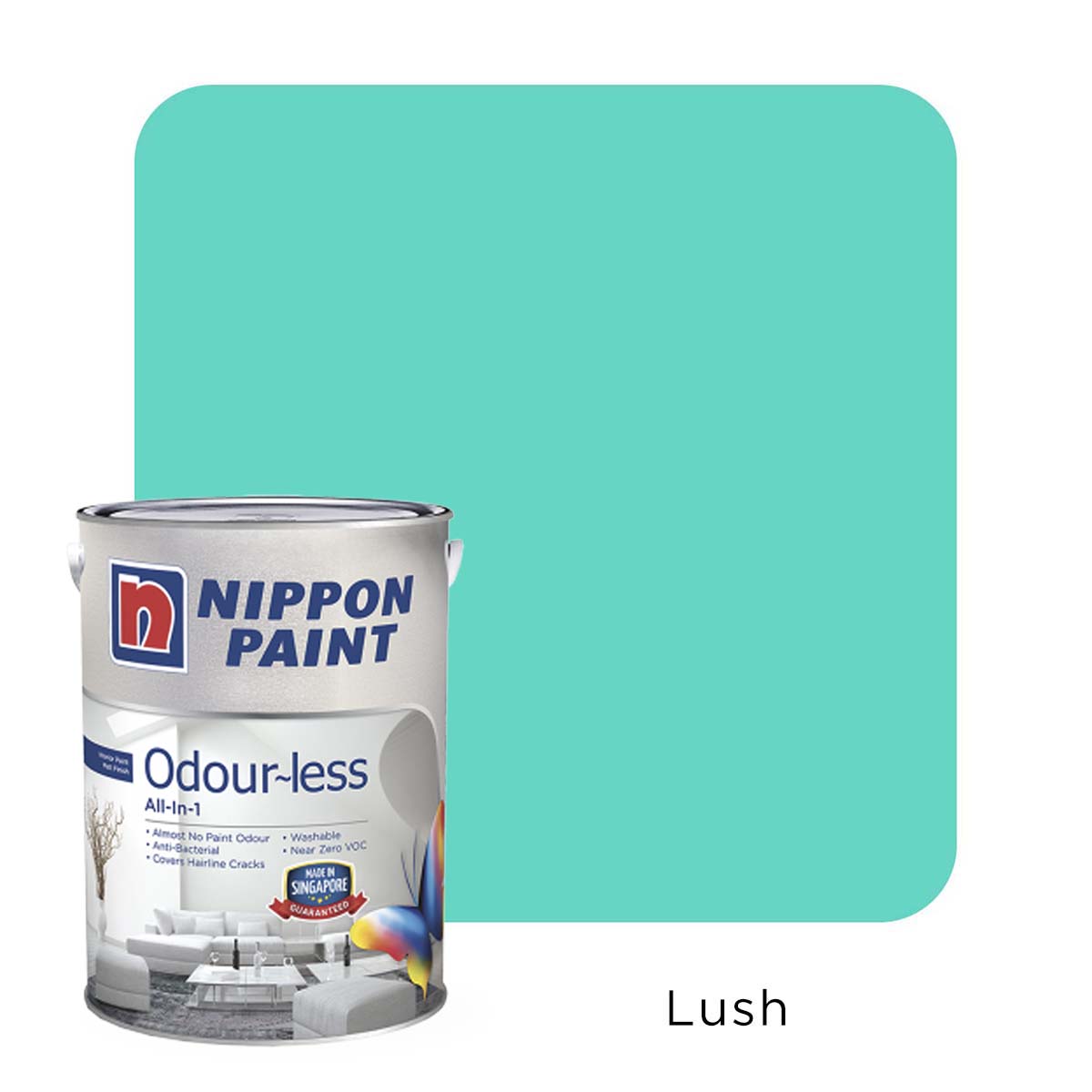 Nippon Odour-Less All-in-1 (All Popular Colours)