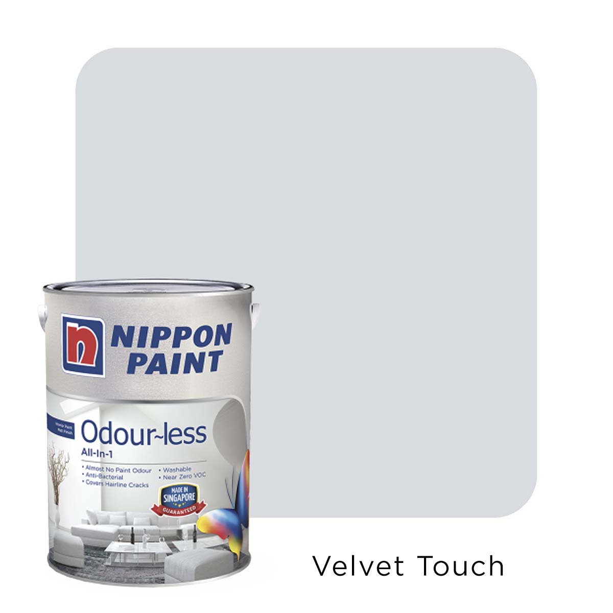 Nippon Odour-Less All-in-1 (All Popular Colours)