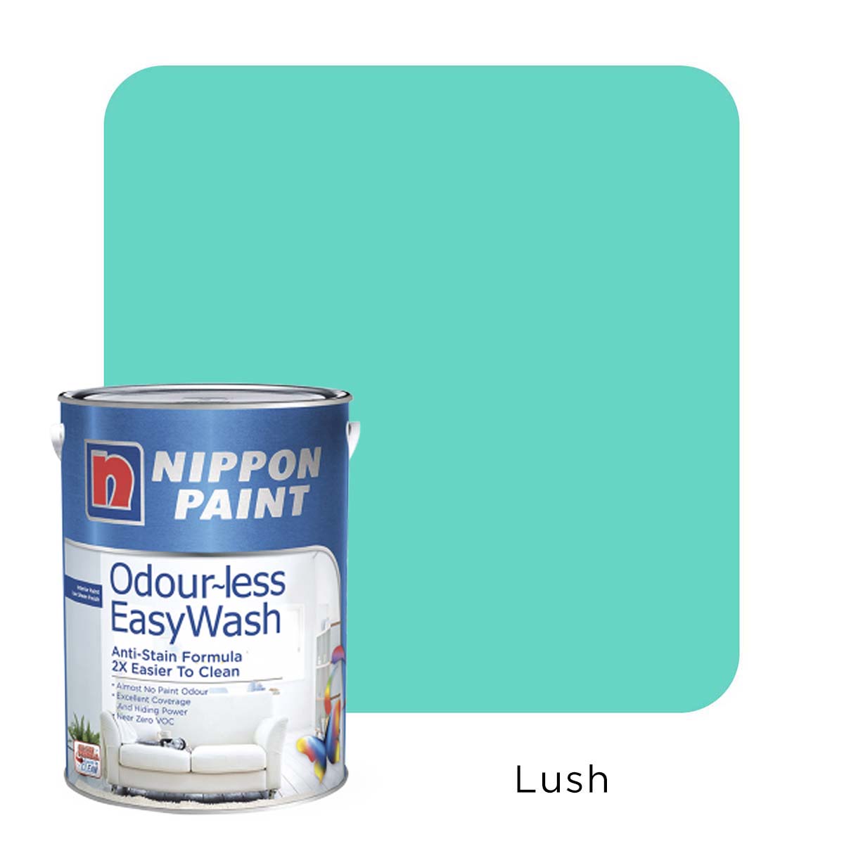 Nippon Odour-less EasyWash (All Popular Colours)