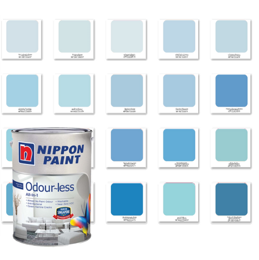 Nippon Paint Odour-Less All-in-1 (Blue)