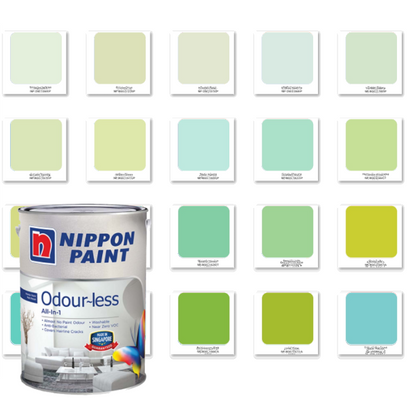 Nippon Paint Odour-Less All-in-1 (Green)