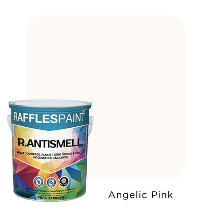 Raffles Paint  R.ANTISMELL (5L + 20L, All Popular Colours)