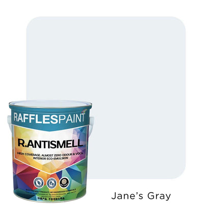 Raffles Paint  R.ANTISMELL (5L + 20L, All Popular Colours)