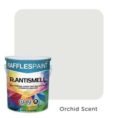 Raffles Paint  R.ANTISMELL (5L + 20L, All Popular Colours)