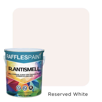 Raffles Paint  R.ANTISMELL (5L + 20L, All Popular Colours)