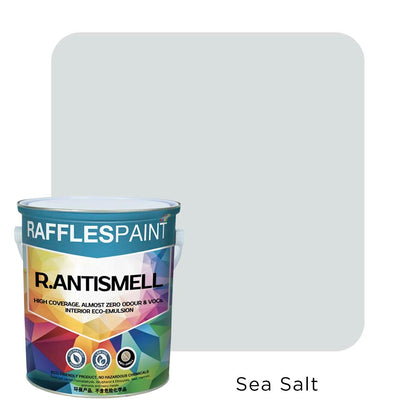 Raffles Paint  R.ANTISMELL (5L + 20L, All Popular Colours)