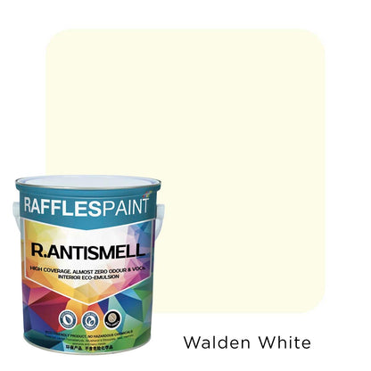 Raffles Paint  R.ANTISMELL (5L + 20L, All Popular Colours)