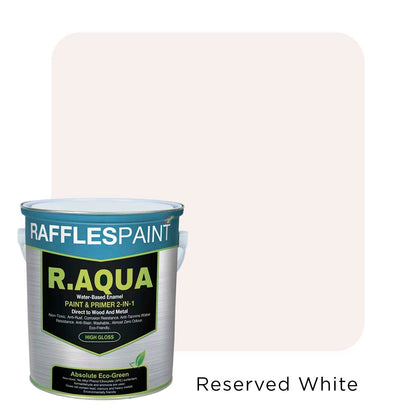 Raffles Paint R.AQUA: Water Based Enamel Paint & Primer 2-in-1 (All Popular Colours)