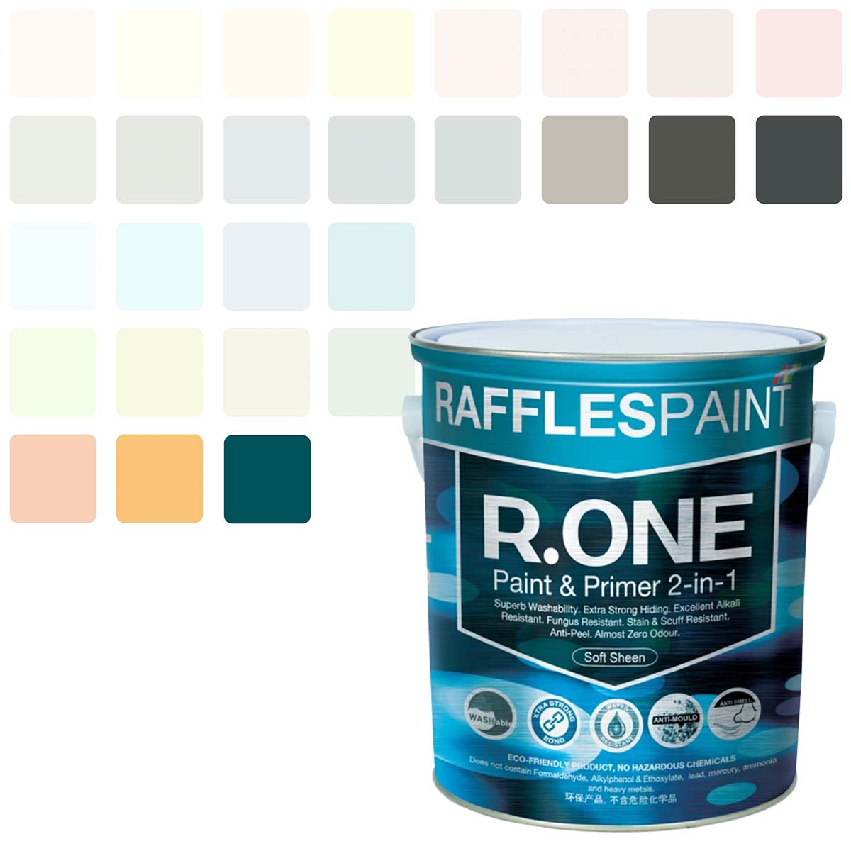 Raffles Paint R.ONE (All Popular Colours)