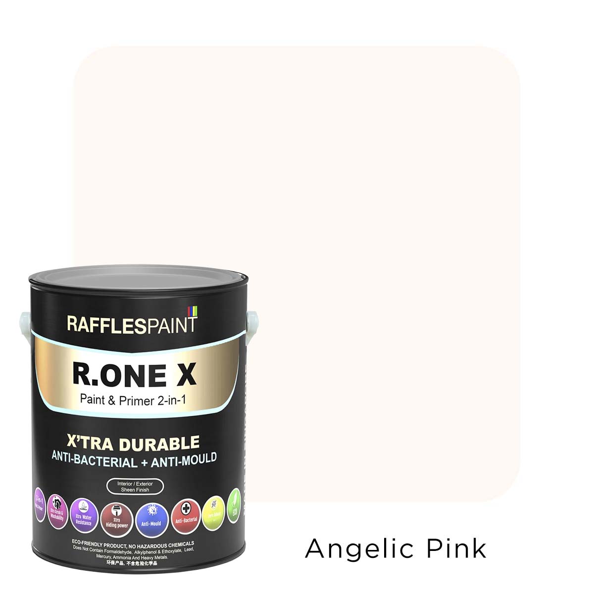 Raffles Paint R.ONE X (Xtra Durable Paint & Primer) (All Popular Colours)