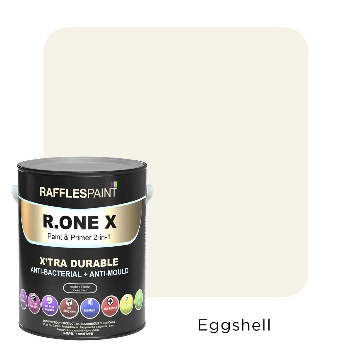 Raffles Paint R.ONE X (Xtra Durable Paint & Primer) (All Popular Colours)