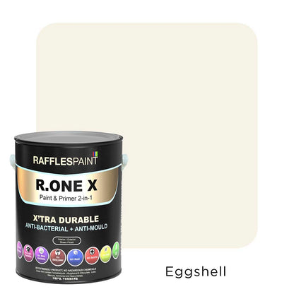 Raffles Paint R.ONE X (Xtra Durable Paint & Primer) (All Popular Colours)