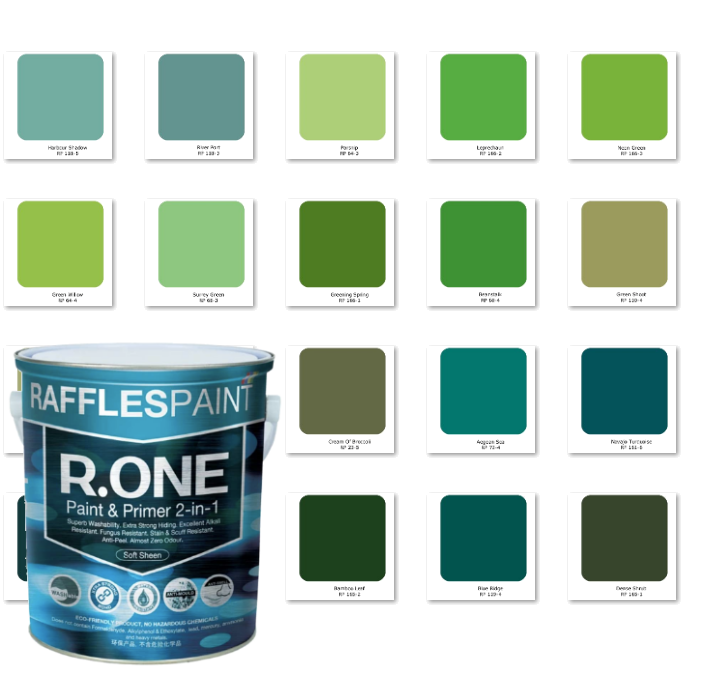 Raffles Paint R.One (Green)