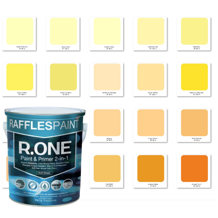 Raffles Paint R.One (Yellow/Orange)