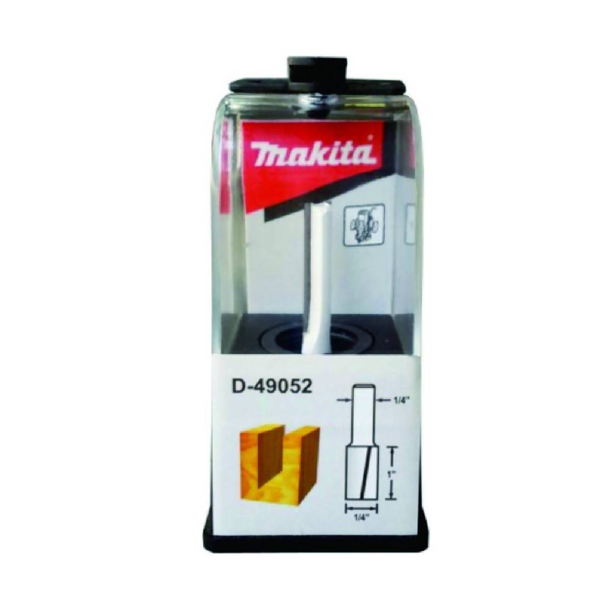 Makita D-49052 Straight Bit Flute 1/4"