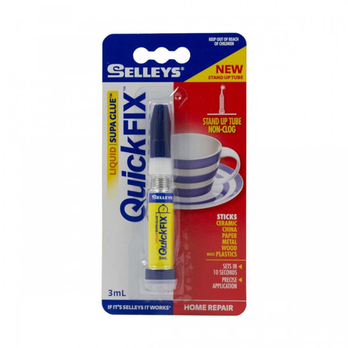 Selleys Quick Fix Stand Up Tube 3ml