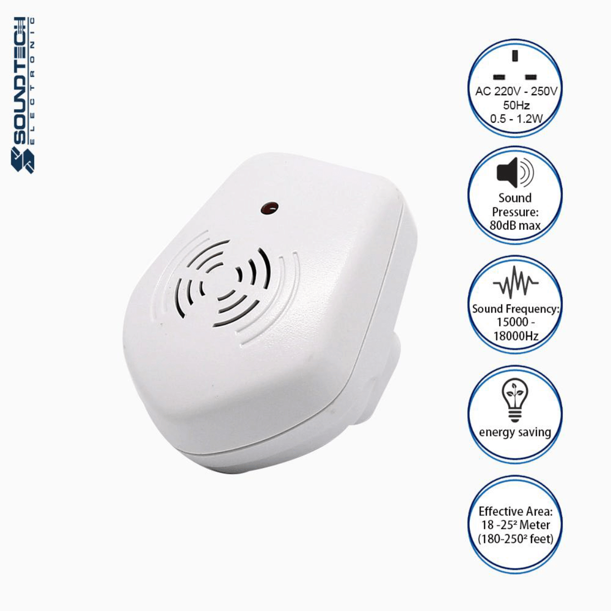 Soundteoh Mosquito/ Insect Repeller ST-23B ( AC Electric Operated)