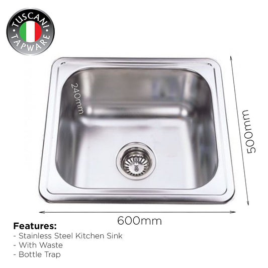 Photo of Top & Under-Mount Use Kitchen Sink