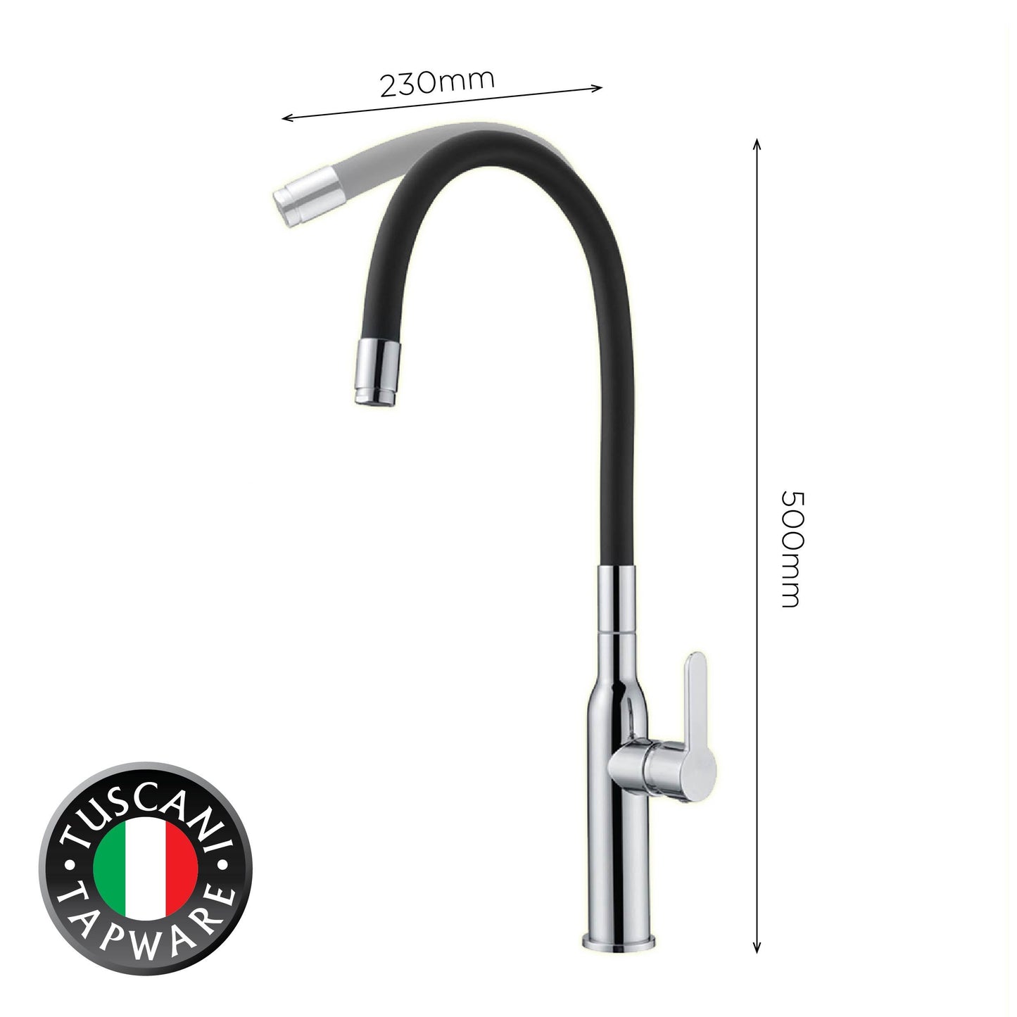 Tuscani TK1F - KITANIA Series Kitchen Tap -  Cold Tap