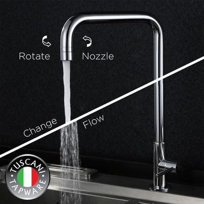 Tuscani Tapware TZ1N - ZENIO Series Kitchen Tap - Cold Taps