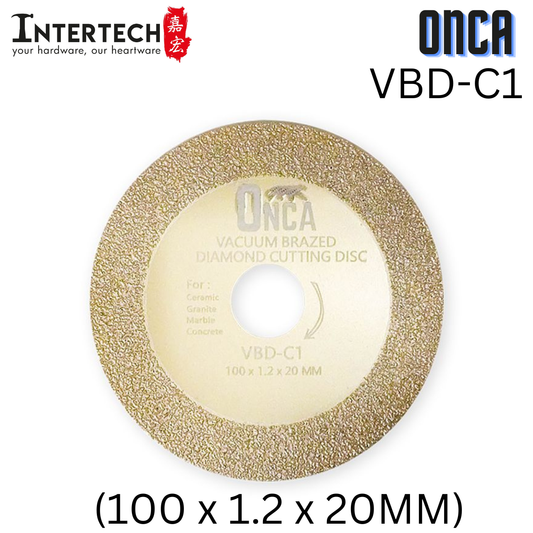 Onca 4" Brazed Diamond Cutting Disc VBD-C1