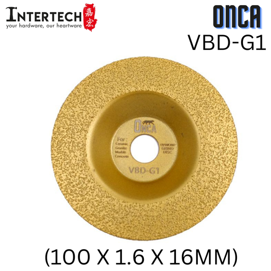 Onca 4" Brazed Grinding Disc VBD-G1