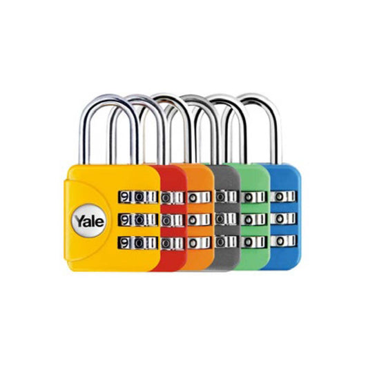 Yale Colored Luggage Combination Lock 28mm (YP1/28/121)