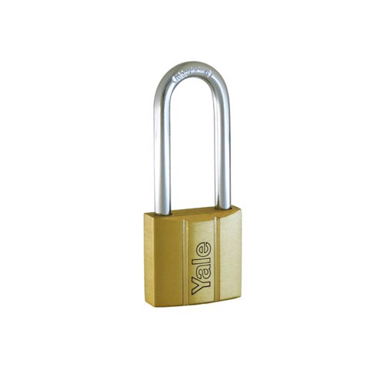 Yale 140 Series Solid Brass Padlock (Long Shackle)