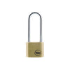 Yale Classic Series Outdoor Solid Brass Padlock - Long Shackle (Y110)
