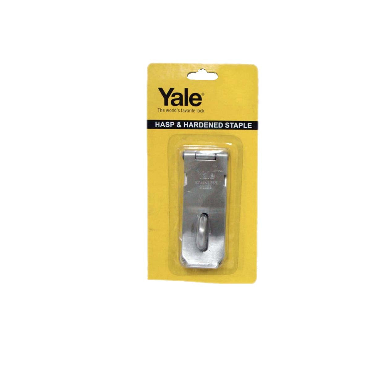 Yale Hasp & Hardened Staple (V10 US26D)