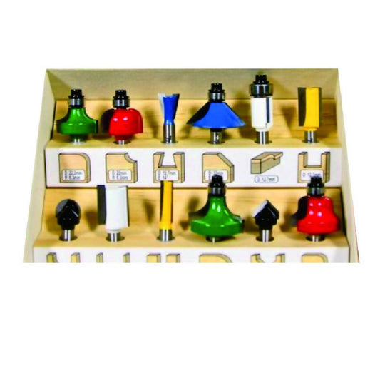 Makita A-91051 Router Bit Set (12Pcs)