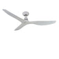 Fanco Delgala Ceiling Fan Wood/White/Matte Black 45" 52"